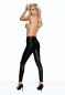 Preview: F274 Snake Wetlook Leggings mit Reißverschluss