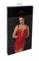 Preview: F364 Bombshell Minikleid mit Schnürung Rot
