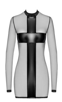 F369 Crossfire Mesh & Wetlook Minikleid